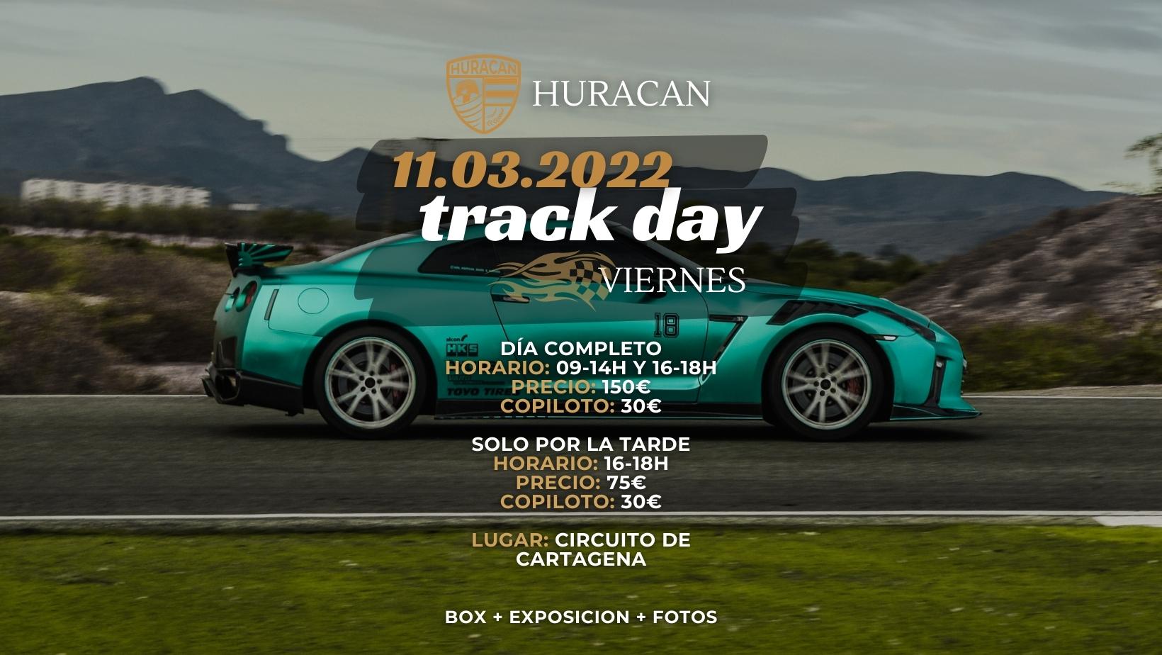 11.03.2022 | Track Day en el Circuito de Cartagena